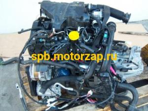 Контрактный Двигатель K9K 782; K9K 780 Renault Laguna из Европы документы ГТД пробег 71000 км